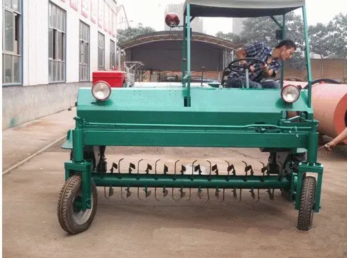 compost turner machinne