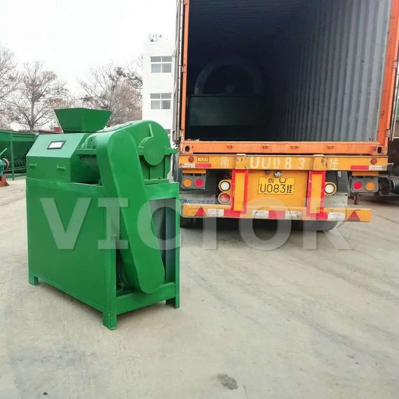 double roller press granulator