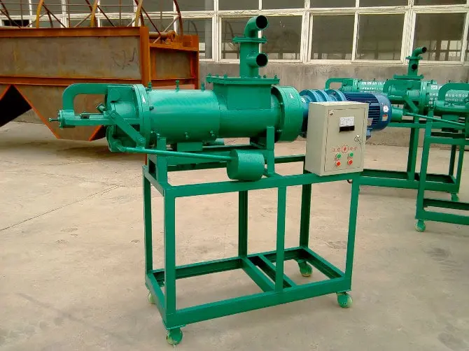 manure dewatering machine