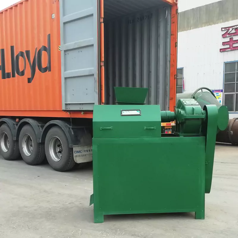 organic fertilizer double roller granulation machine