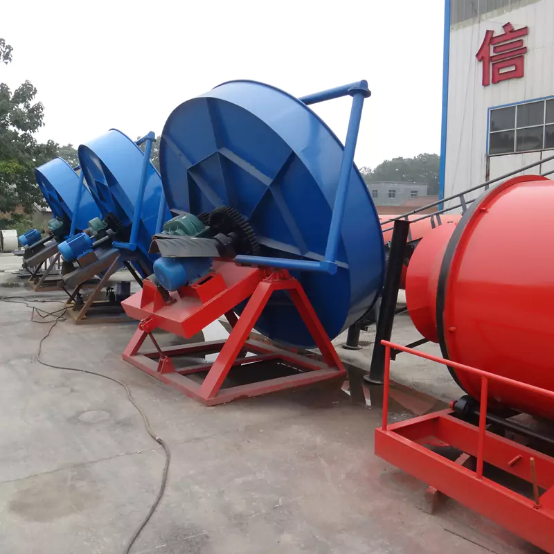 pan granulator machine
